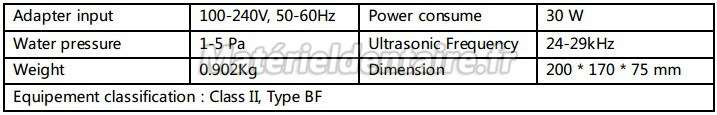 EMS® minipiezo Détartreur Ultrasonique avec LED