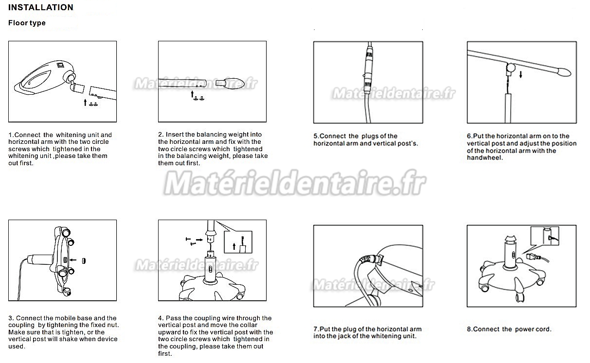 YUSENDENT® C-Bright Machine à Blanchir les Dents