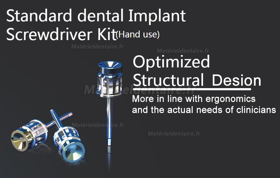 COXO C-TW2 Clé dynamométrique pour implant dentaire Kit prothétique universel