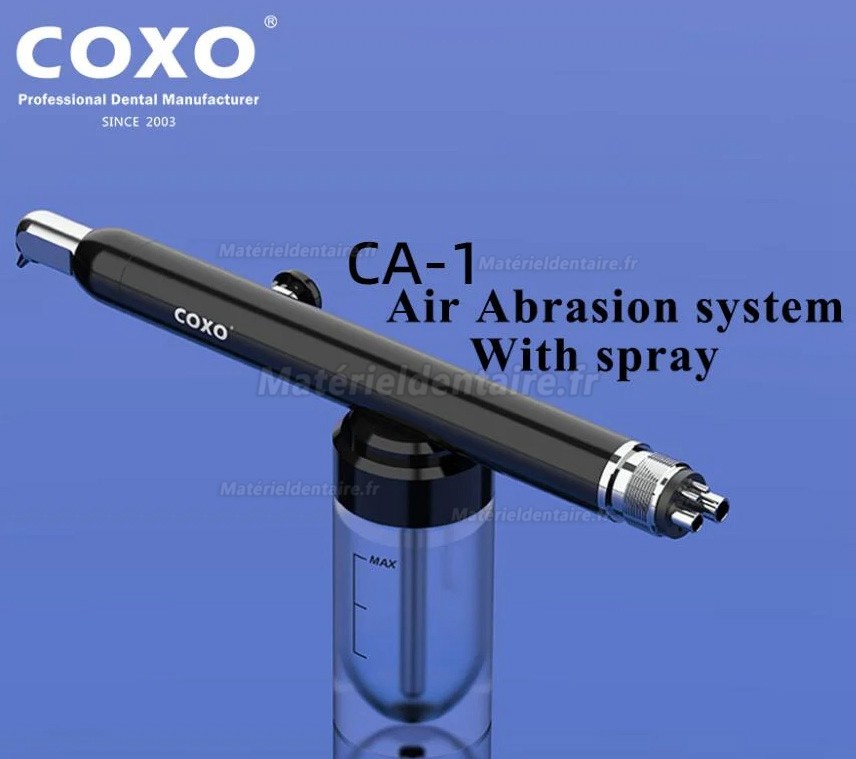 COXO Yusendent CA-1 Micro Sableuse Pneumatique Microetcher avec pulvérisations COXO Yusendent CA-1 Micro Sableuse Pneumatique Microetcher avec pulvérisations