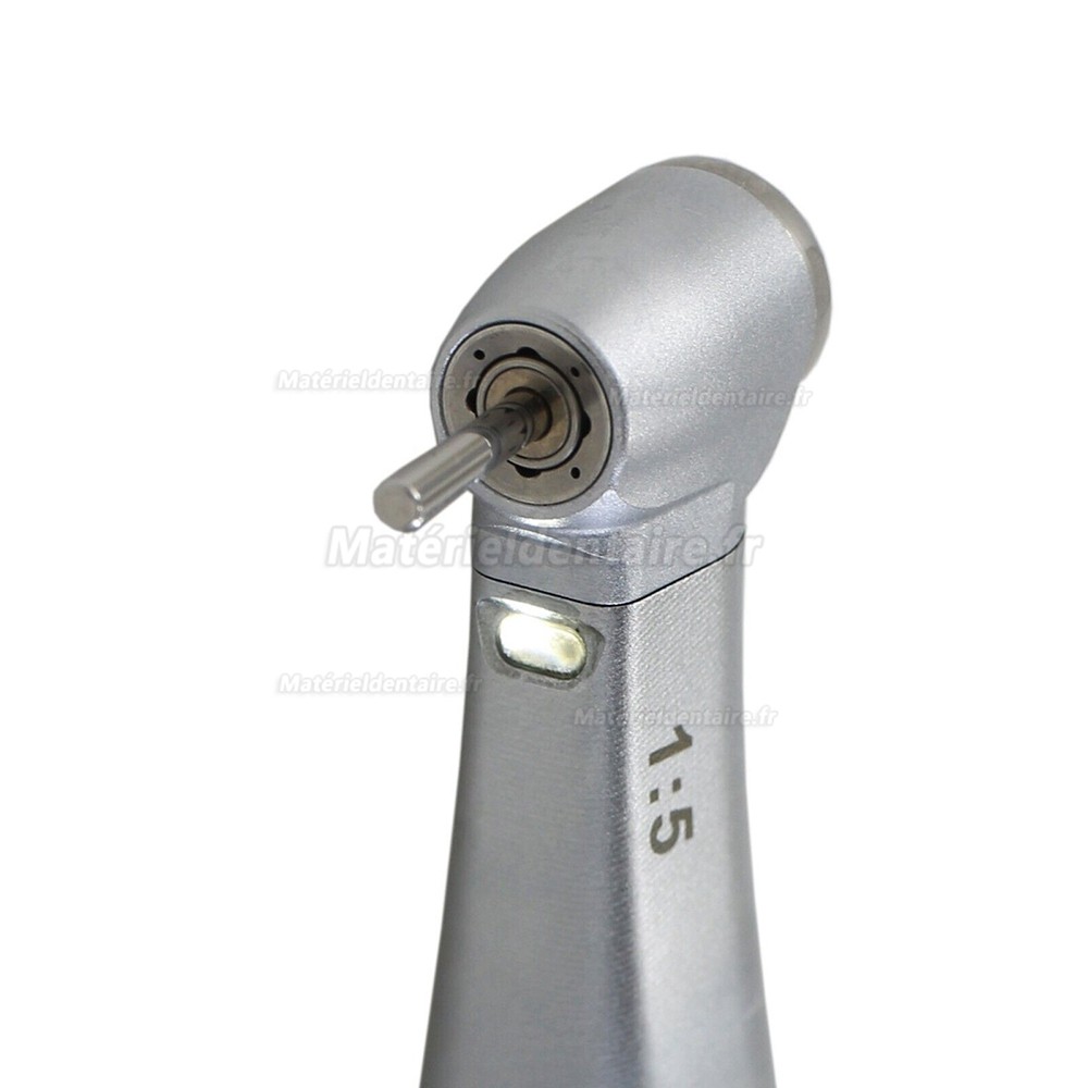 Yusendent CX235C7-4 1:5 contre-angle bague rouge (Mini tête, Eau Intérieure, Fibre Optique) Yusendent CX235C7-4 1:5 contre-angle bague rouge (Mini tête, Eau Intérieure, Fibre Optique)