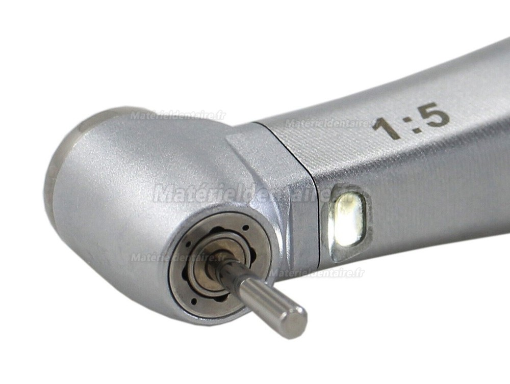 Yusendent CX235C7-4 1:5 contre-angle bague rouge (Mini tête, Eau Intérieure, Fibre Optique) Yusendent CX235C7-4 1:5 contre-angle bague rouge (Mini tête, Eau Intérieure, Fibre Optique)