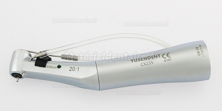 Pièce à main dentaire de contre-angle de chirurgie d'implant de réduction de 20: 1 de YUSENDENT CX235 C6-19 Pièce à main dentaire de contre-angle de chirurgie d'implant de réduction de 20: 1 de YUSENDENT CX235 C6-19