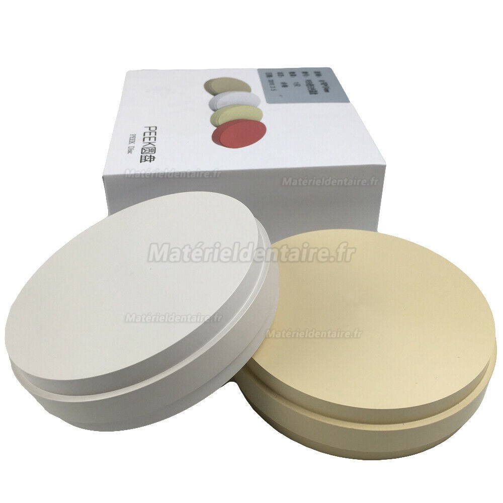 1 pièces 98*12-26mm disque PEEK dentaire pour cadre de pont de couronne d'implant dentaire