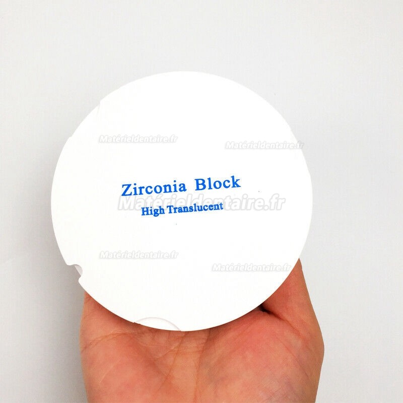 1 pièces OD95mm ST/HT disques céramique de zircone dentaire pour système ZirkonZahn