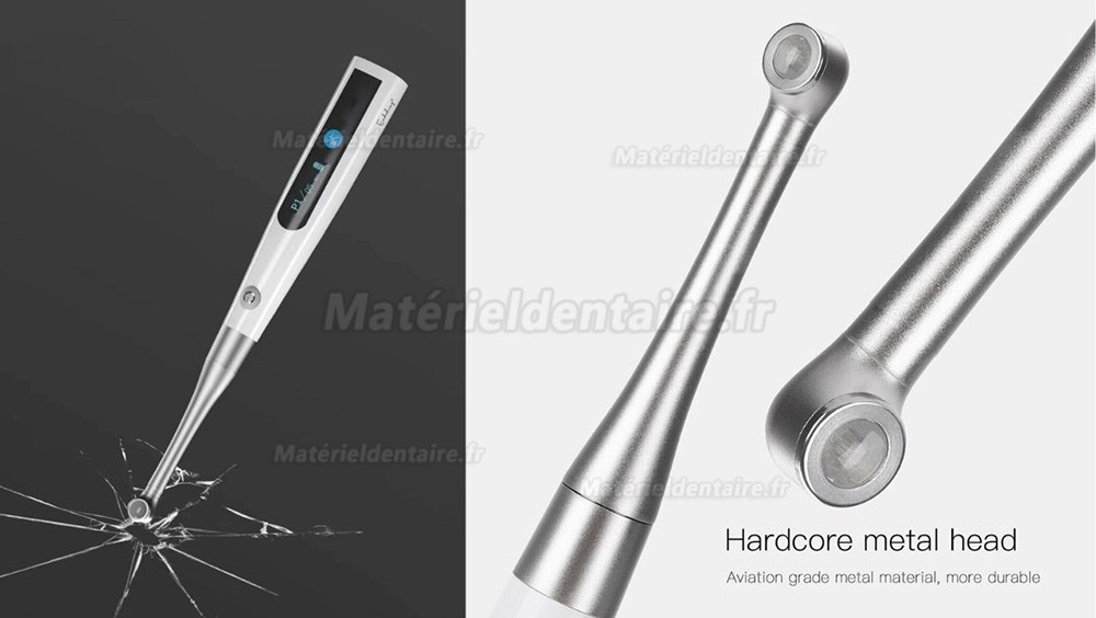 Led photopolymérisation dentaire 1400mw/cm2 (1 seconde de durcissement,tête en métal)