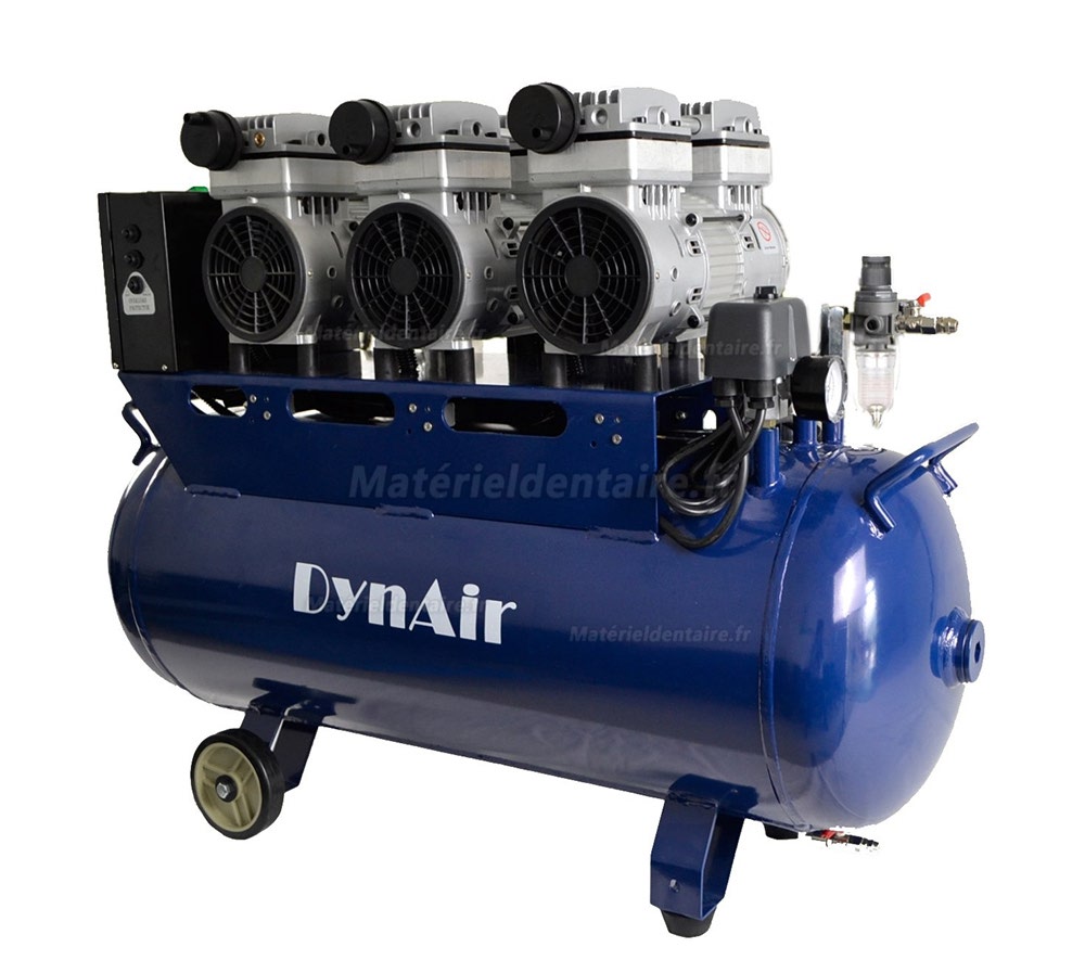 DYNAMIC® DA7003 Compresseur ultra-silencieux sans huile pour 6 postes