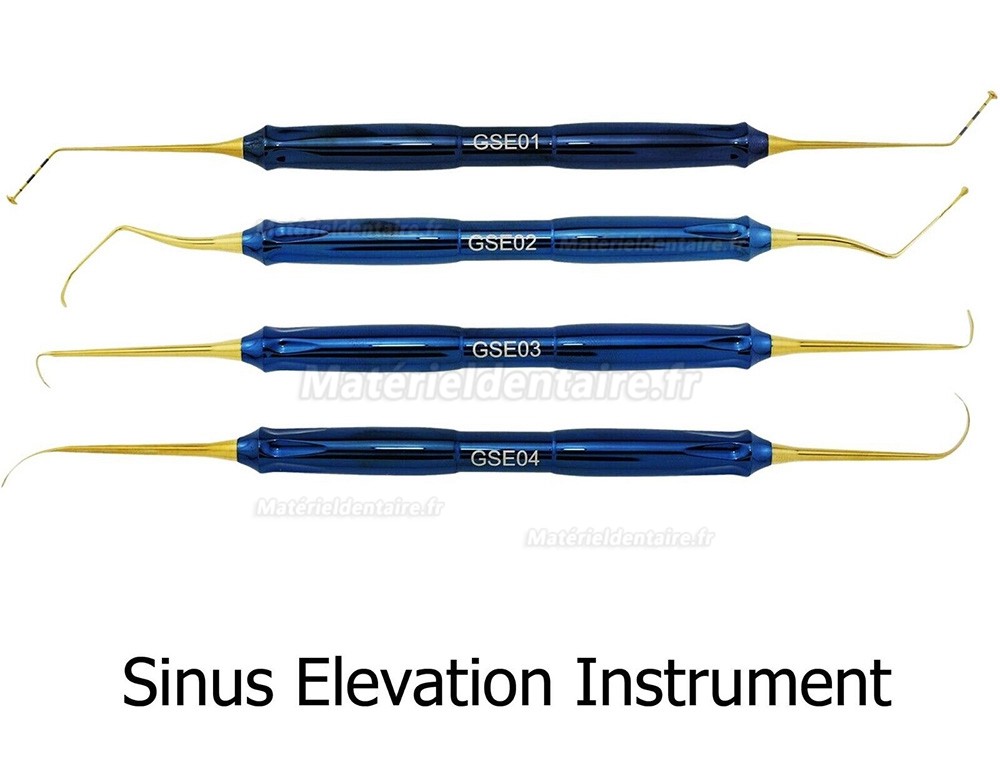 Kit instruments pour sinus lift / kit dask sinus dentaires