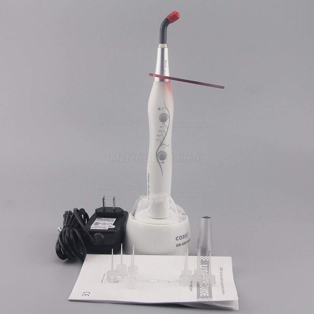 YUSENDENT DB-686 HELEN+ Lampe à polymériser & Désinfection activée par lumière rouge YUSENDENT DB-686 HELEN+ Lampe à polymériser & Désinfection activée par lumière rouge