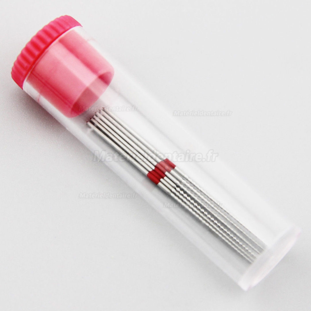 6pcs/Set Woodpecker Endodontiques NITI U-FILE pour nettoyage dentaire dentaire Limes K 25# 6pcs/Set Woodpecker Endodontiques NITI U-FILE pour nettoyage dentaire dentaire Limes K 25#