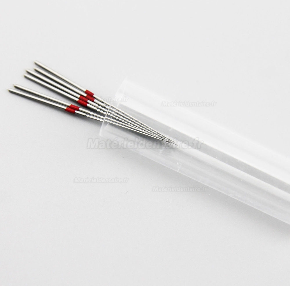 6pcs/Set Woodpecker Endodontiques NITI U-FILE pour nettoyage dentaire dentaire Limes K 25# 6pcs/Set Woodpecker Endodontiques NITI U-FILE pour nettoyage dentaire dentaire Limes K 25#