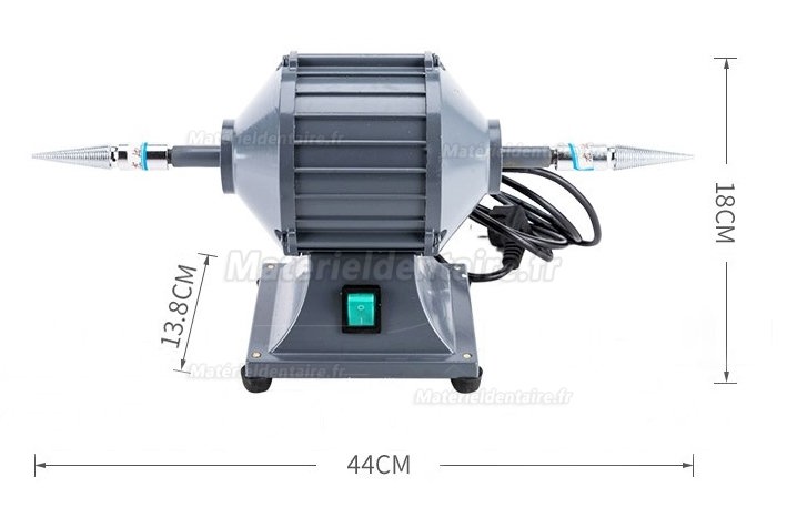 Machine de polissage pour laboratoire dentaire (vitesse de rotation élevée et faible bruit)