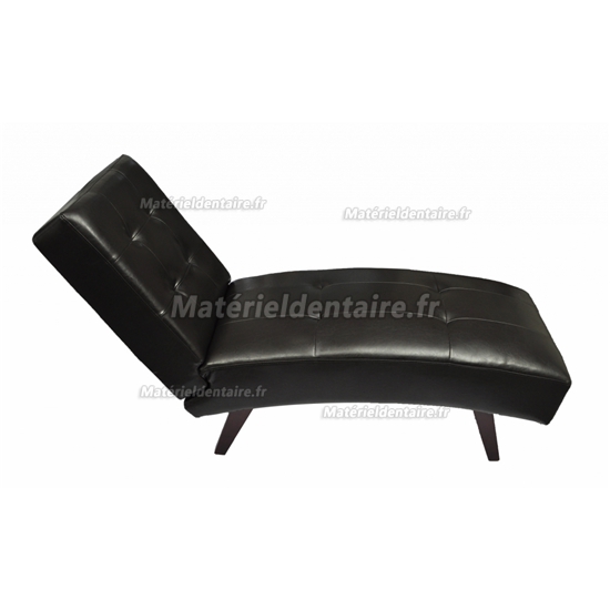 Divan Sofa brun foncé une place