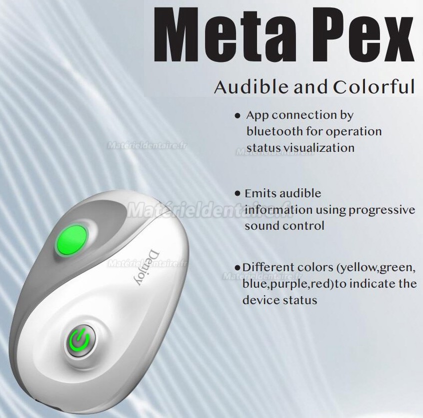 Denjoy MeteEndo Système intégré endo dentaire (avec Meta Fill/Meta Pex/Meta Motor/Meta Pulp/Meta Pack) Denjoy MeteEndo Système intégré endo dentaire (avec Meta Fill/Meta Pex/Meta Motor/Meta Pulp/Meta Pack)