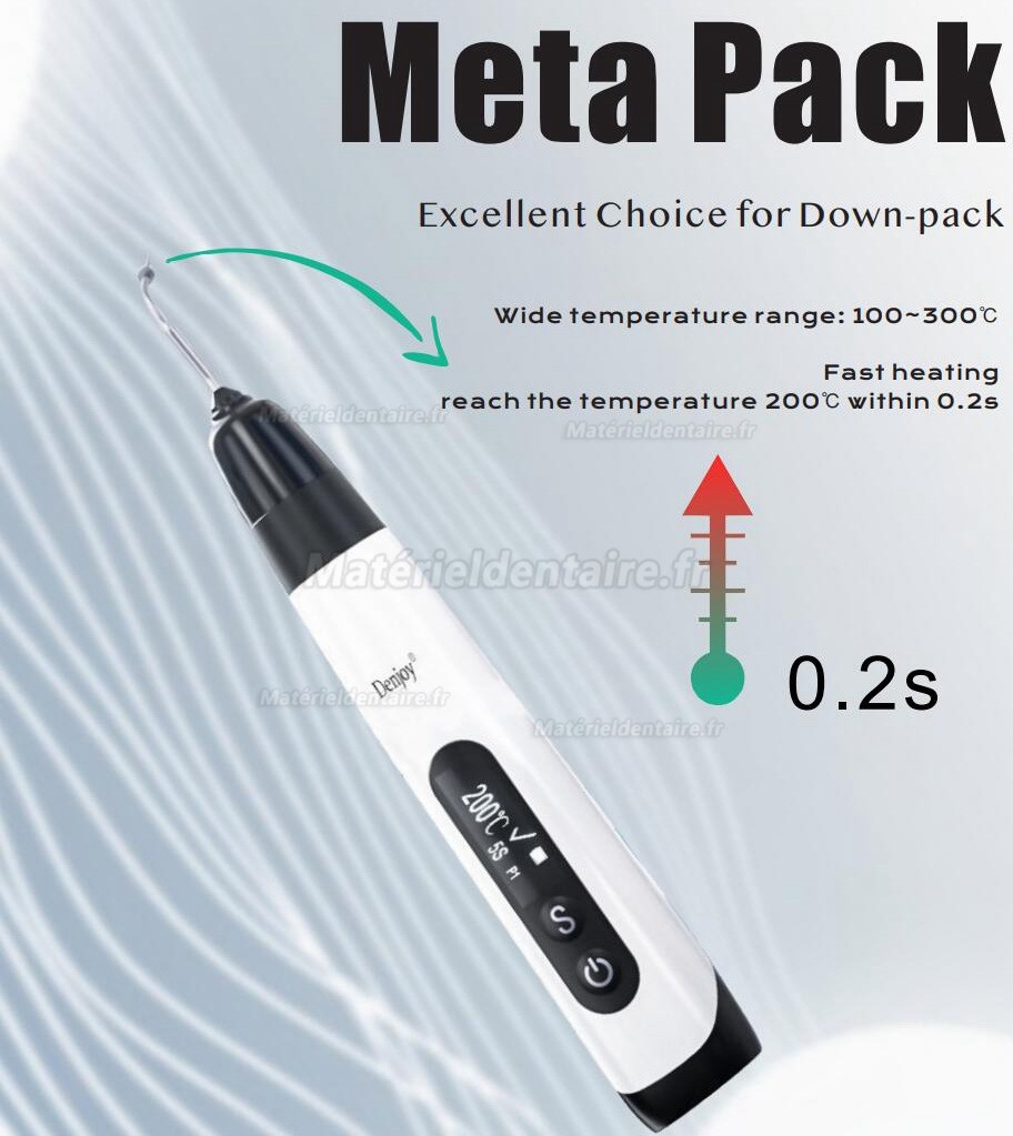 Denjoy MeteEndo Système intégré endo dentaire (avec Meta Fill/Meta Pex/Meta Motor/Meta Pulp/Meta Pack) Denjoy MeteEndo Système intégré endo dentaire (avec Meta Fill/Meta Pex/Meta Motor/Meta Pulp/Meta Pack)
