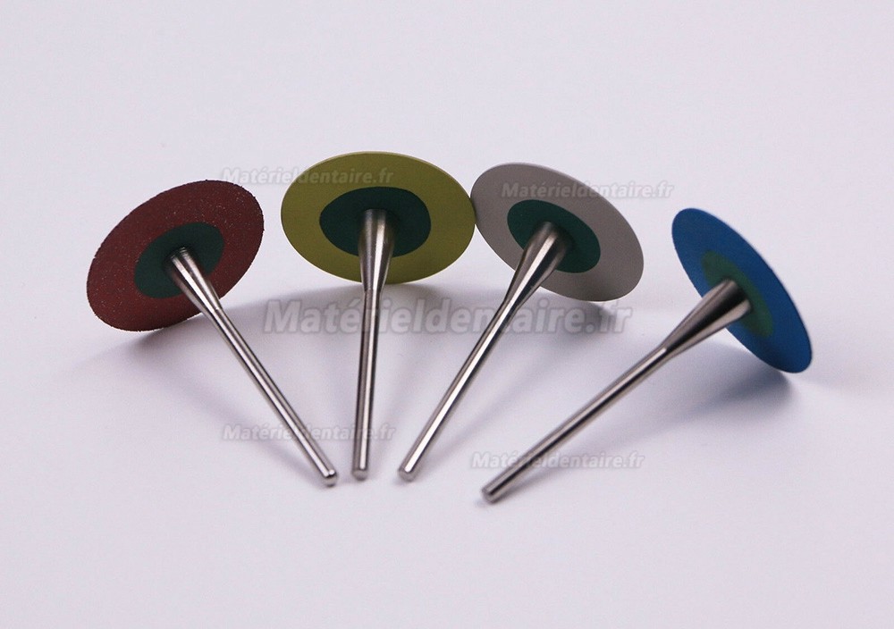 5 pièces d'outils de polissage de diamant dentaire pour la zircone et la céramique
