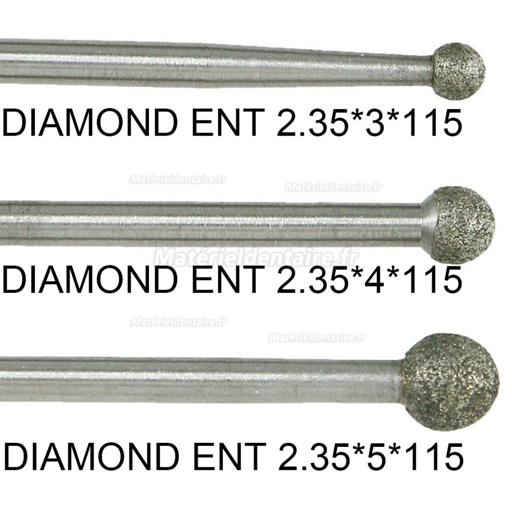 Fraises diamantées dentaires utilisées avec COXO CX235-2S1 / 2S2