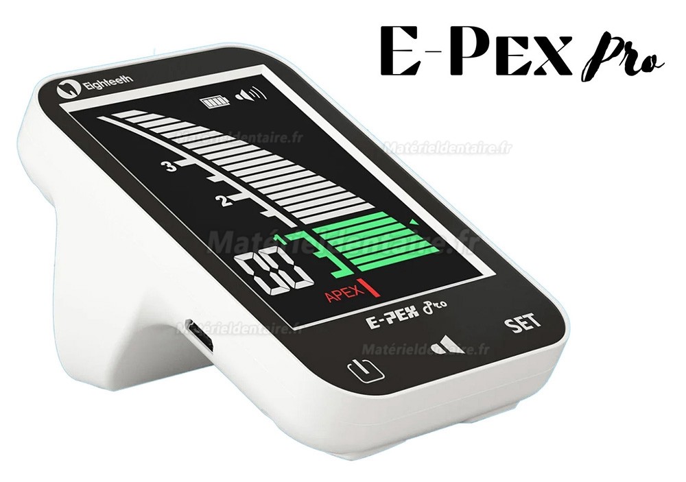 Eighteeth E-Pex Pro localisateur apex dentaire (Compatible avec E-connect PRO)