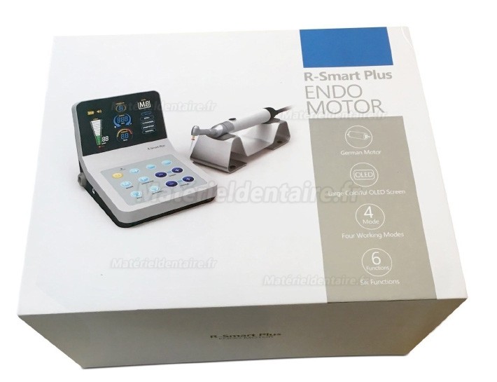 Moteur d’endodontie dentaire R-Smart+ (Traitement Endo Contre-angle& localisateur d'apex)