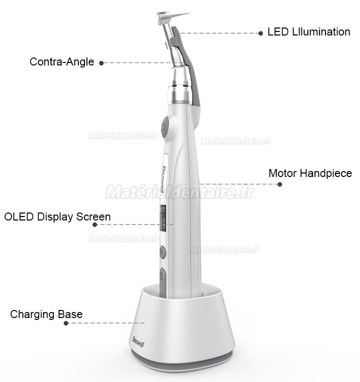 Beyond Endowell-3 16:1 moteur endodontie dentaire endo pièce à main avec lampe à led et réciprocité