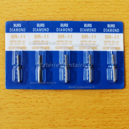 FG SR-11 1.2mm Fraise dentaire 100 Pcs