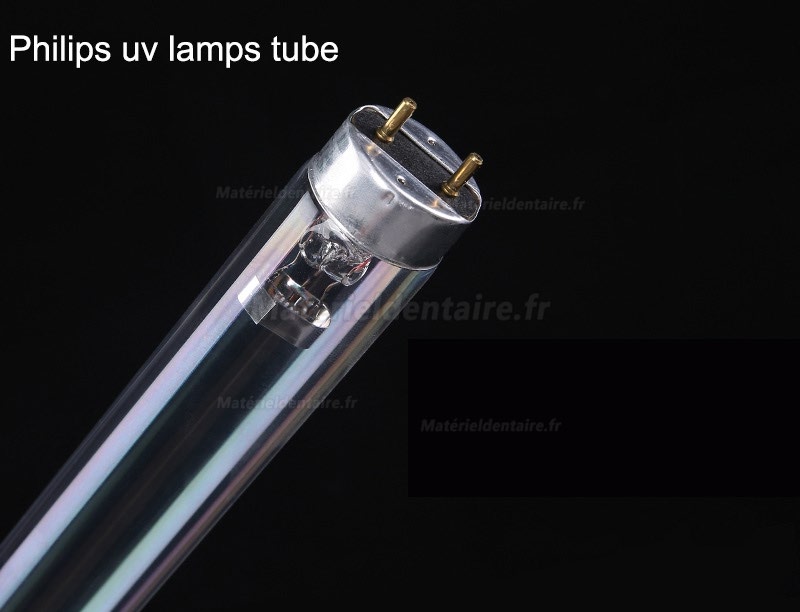 FY 120W-220W UV +ozone désinfection lampe chariot en acier inoxydable avec capteur infrarouge