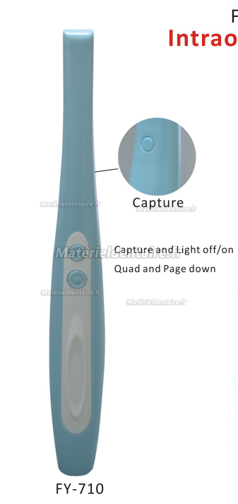 Caméra intra orale par fil de Modèle FY710 + FY660