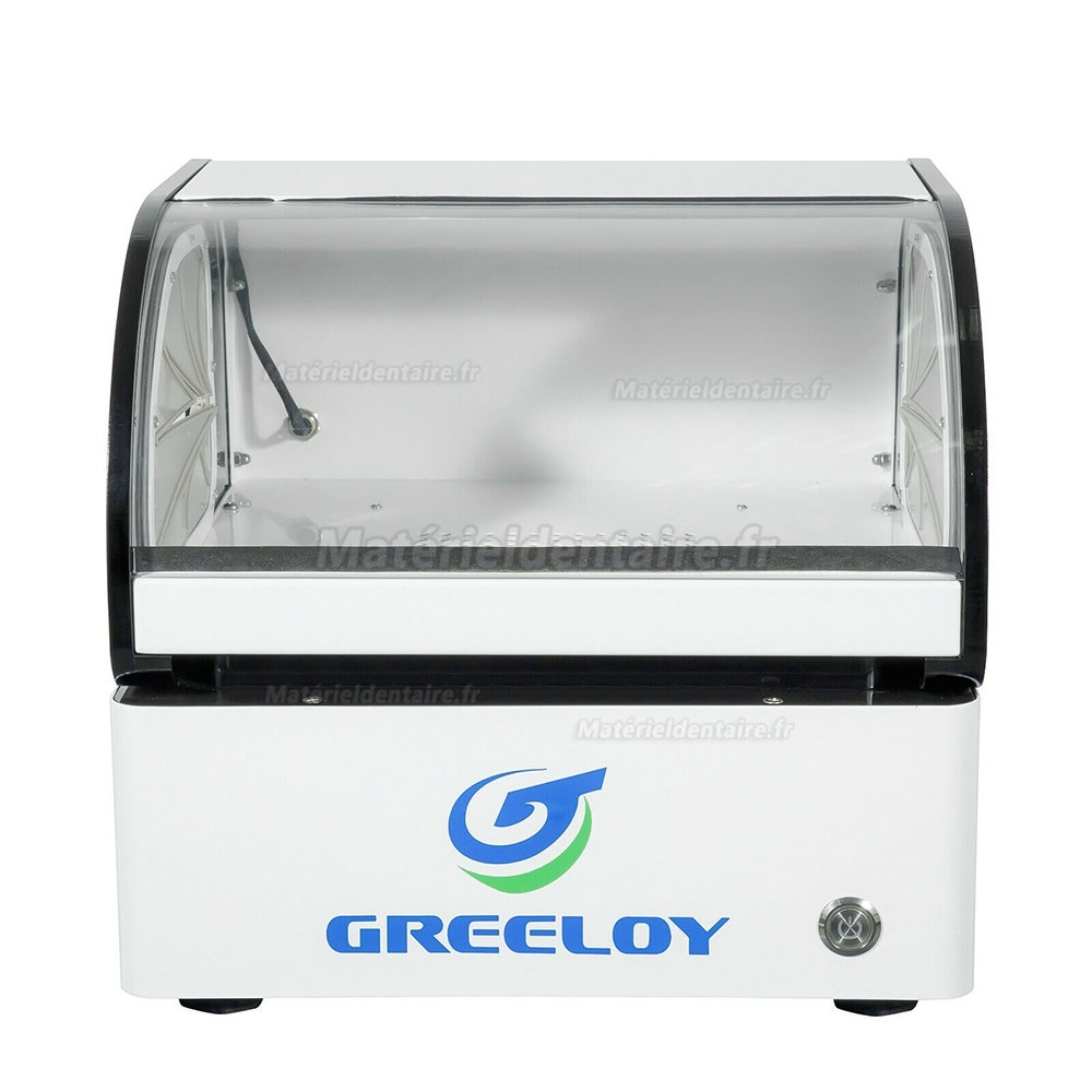 Greeloy 60W Aspirateur de poussière dentaire avec filtre & lumière led pour dentaire cabinet et laboratoire