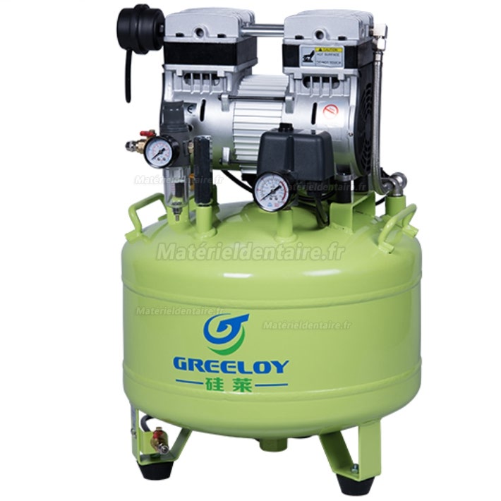 Greeloy® GA-81 Compresseur sans huile 40 litres