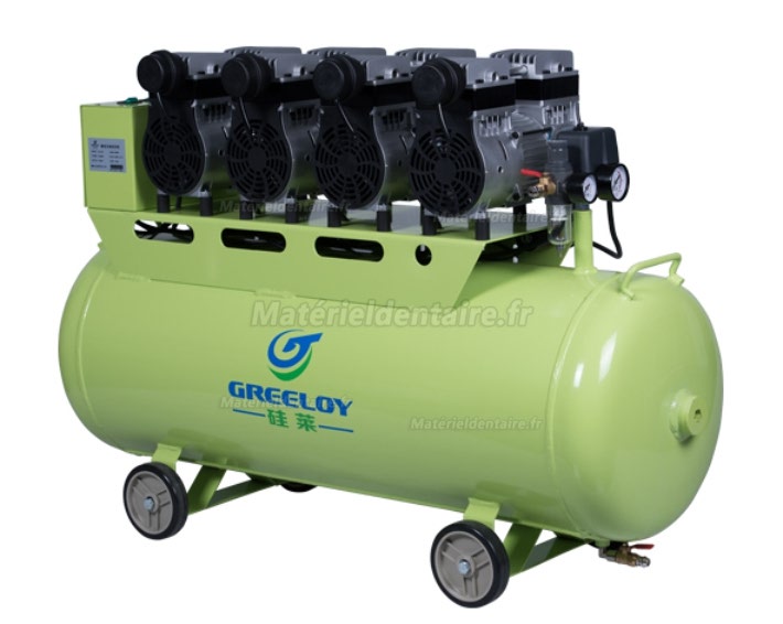 Greeloy®GA-84 Compresseur sans huile 120 litres 120L 3200W