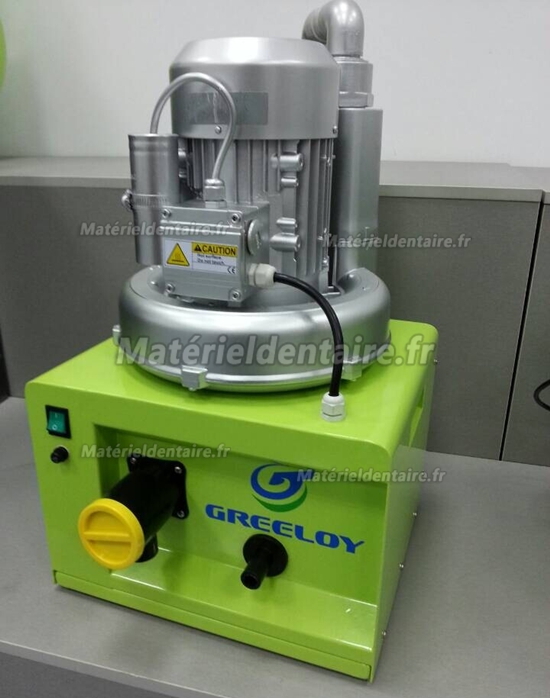 Greeloy® GS-02 Pompe à vide d’aspiration 600L/min pour 2 postes