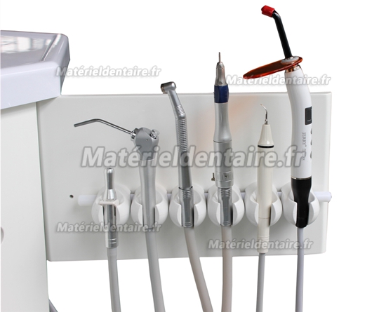 Greeloy® GU-P212 Unité de soin dentaire avec chariot tiroir et porte-instrument