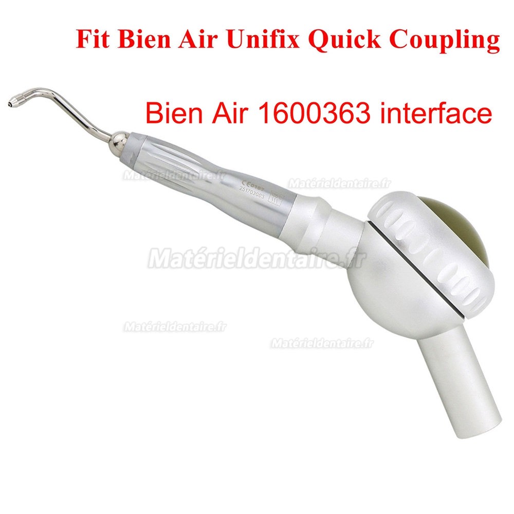 Unité de prophylaxie d'air d'hygiène dentaire/Polisseur dentaire jet d’air compatible  Bien Air Unifix