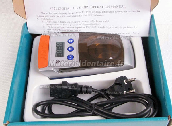 Réchauffeur numérique JT-28 d'immersion de cire dentaire (1 case)