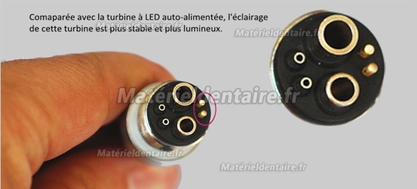 Jinme® YING1-TUQL Turbine Dentaire à LED torque tête avec Raccord