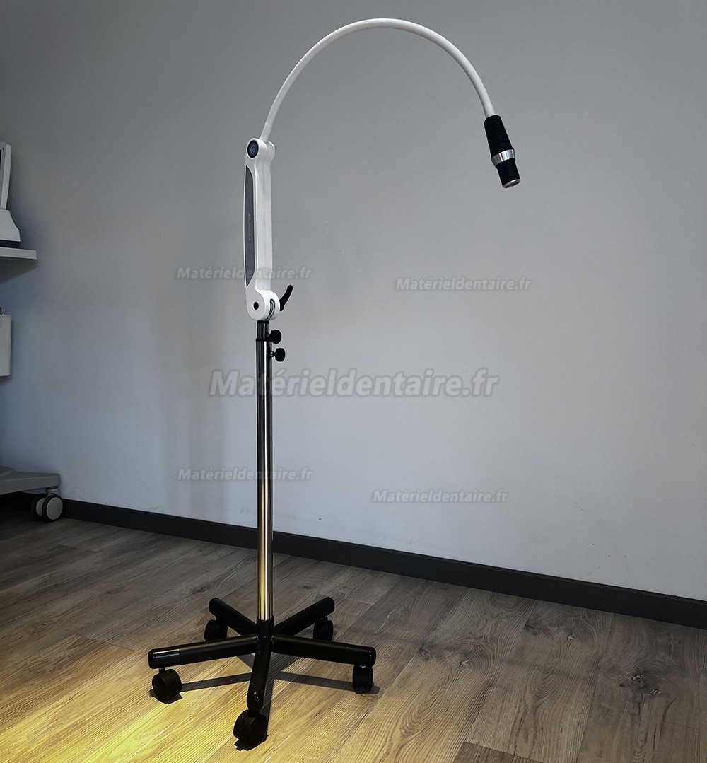 KWS KD-2005W-4 lampe d'examen dentaire LED, lampe op&eacute;ratoire r&eacute;glable avec t&eacute;l&eacute;commande