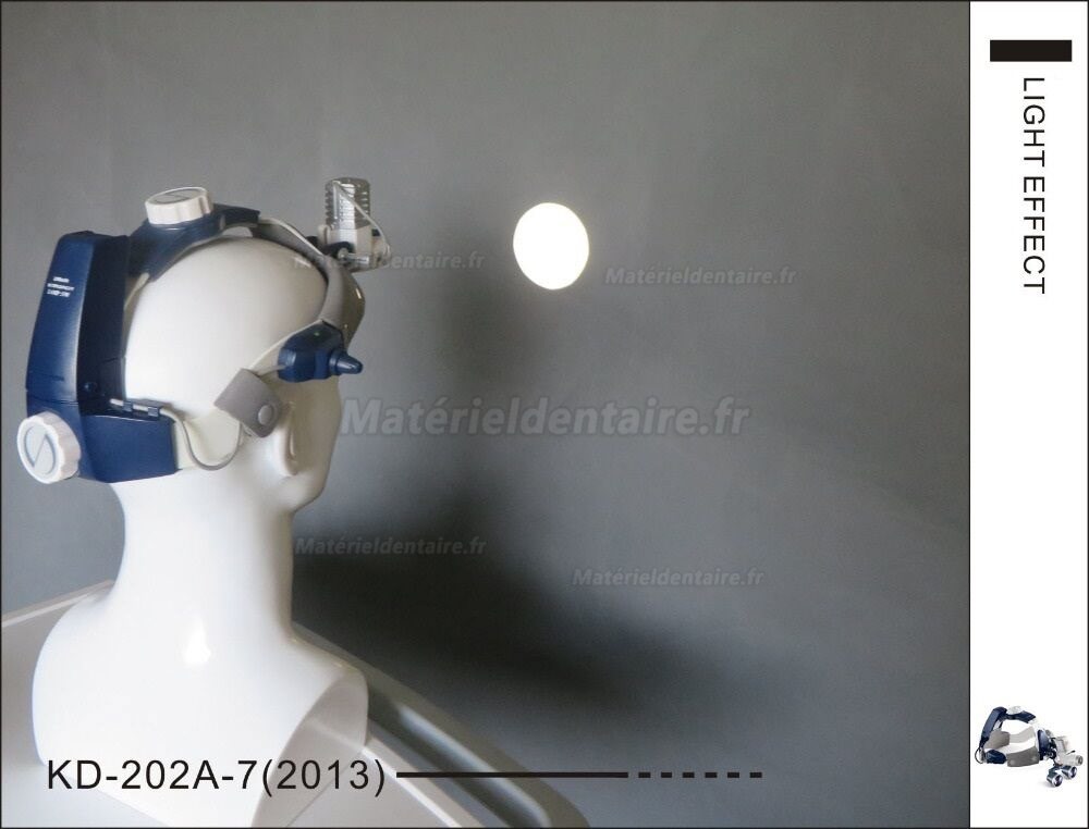 KWS® KD-202A-7(2013) Lampe frontale 3W