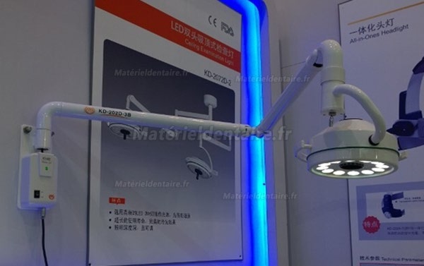 KWS® 36W Lampe opérationnelle LED scialytique KD-202D-3B modèle murale