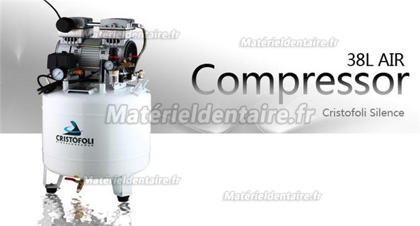 HISHINE® KR I-38L Compresseur médical sans huile pour deux postes