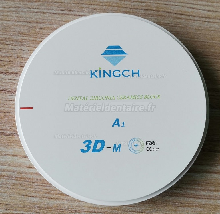 Kingch® 3D-M 98/95mm disques zircone multicouche laboratoire dentaire