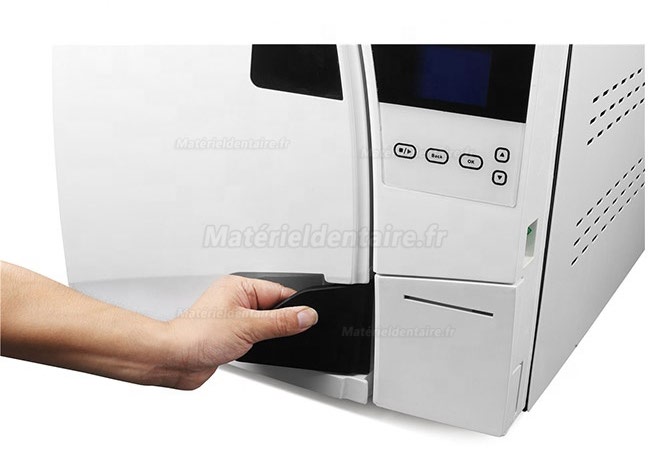 Autoclave dentaire de séchage sous vide classe B 23L avec imprimante