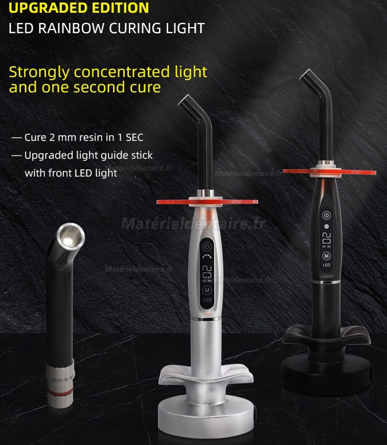 Lampe LED Dentaire De Durcissement Sans Fil 1500 MW - Pour Résine, Ongles, Cosmétique - Neuf