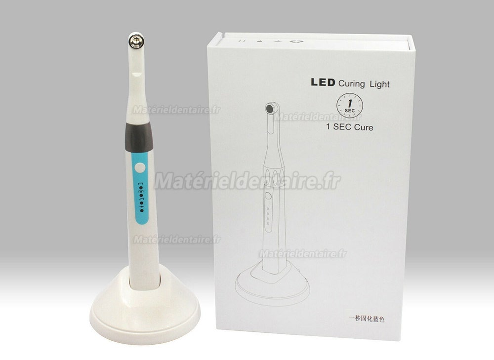 LY LY-C240 Lampe de polymérisation dentaire a LED sans fil 2500mw/cm² Lumière bleue 