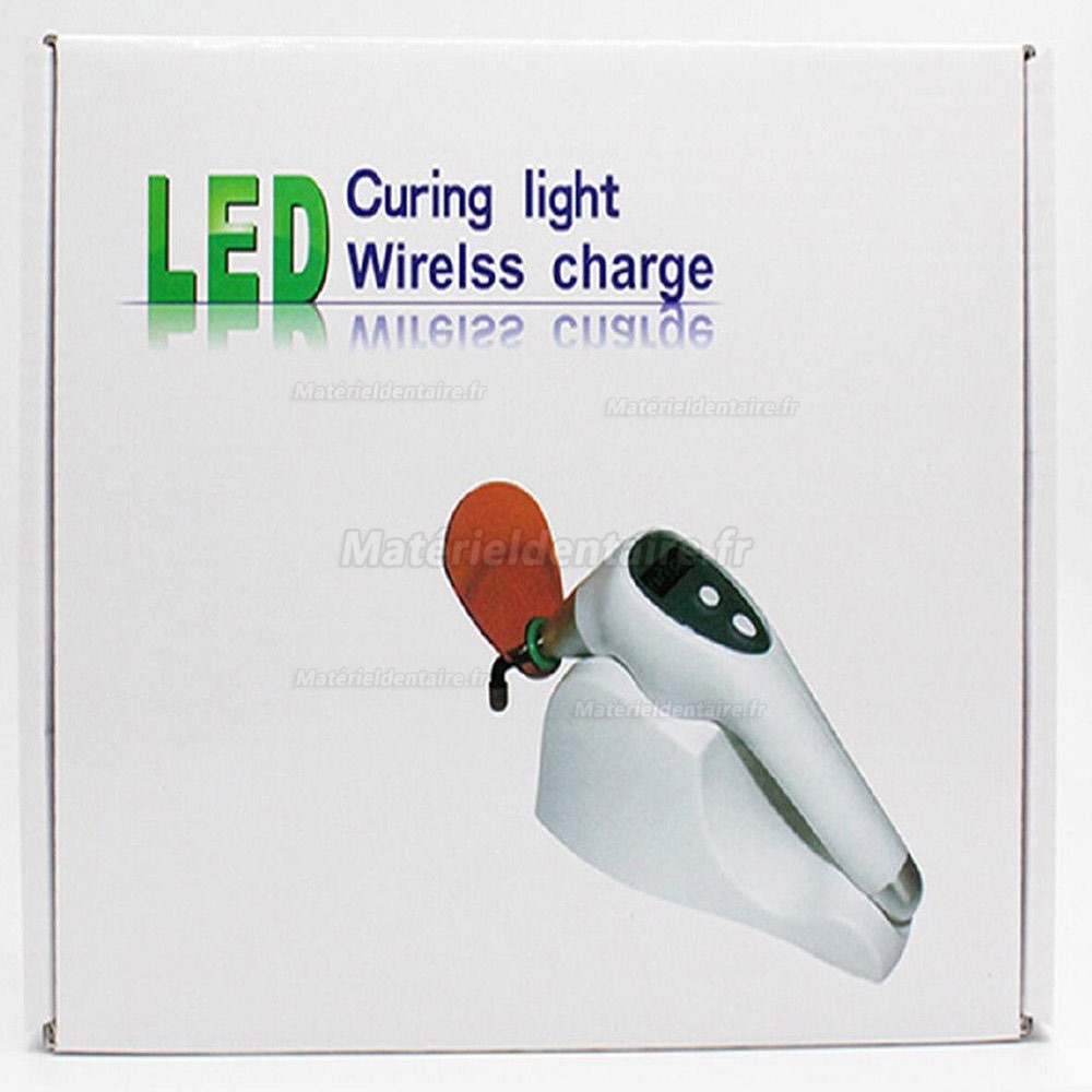 LED dentaire Lampe à polymériser sans fil avec détection des caries