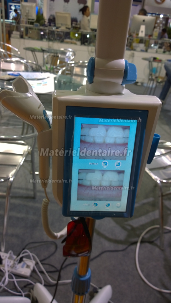 MD-887B lampe de blanchiment dentaire tactile de 7inch écran avec caméra