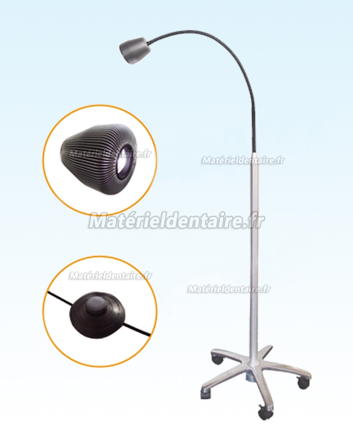 Micare® JD1300L Lampe de diagnostic commandé par pied