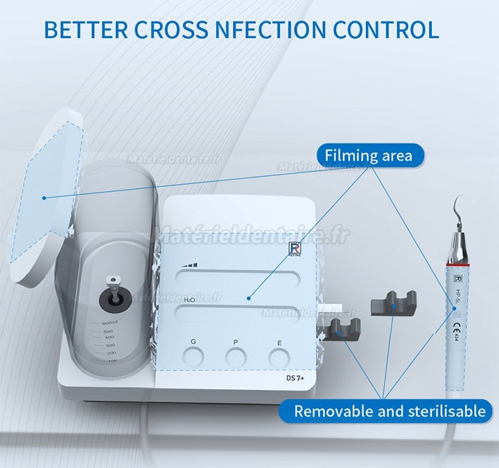 Refine MaxPiezo7/DS7 Détartreurs dentaires ultrasoniques avec LED EMS/SATELEC Compatible