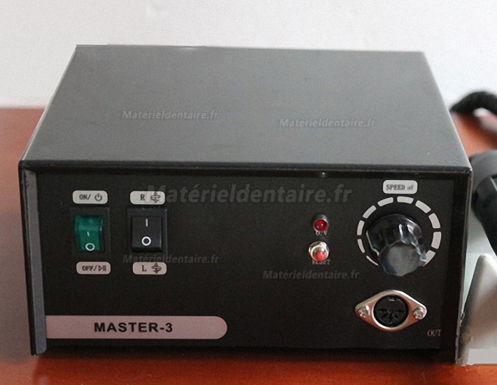 Micromoteur Master III 50,000 RPM avec pièce à main