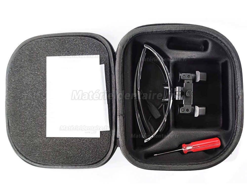 Loupes dentaires ergonomiques Micare ENM-650X 6,5X, Ergo TTL Loupes dentaire