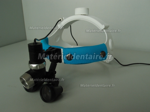 Micare® JD2000 Lampe Frontale avec Loupes 2.5 X